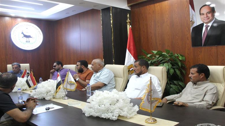 خلال انتخاب أعضاء لجنة السيارات بالغرفة التجارية بمحافظة مطروح