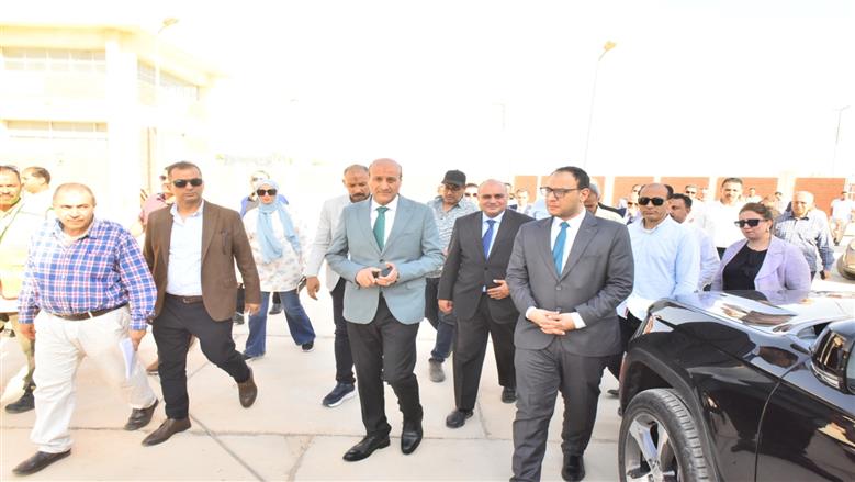 نائب وزير المالية يبحث تشغيل رفع محطة الصرف الصحي بـ«صناعية عرب العوامر» في أسيوط