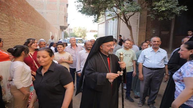بطريرك الكاثوليك يدشن كاتدرائية «أم النعم الإلهية» في المنيا