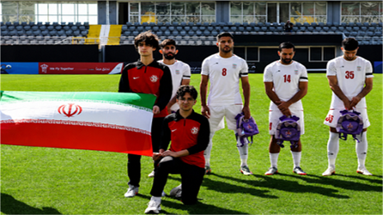 رسالة بخط اليد من «فارس القديمة».. ماذا ترك منتخب إيران في غرفة الملابس بلوس أنجلوس؟  