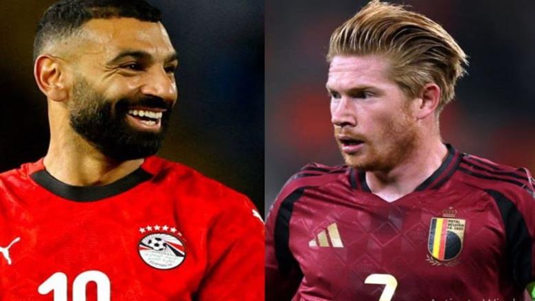 مباراة مصر وبلجيكا تجمع الصديقين «صلاح» و«دي بروين».. أبنائهما في نفس المدرسة