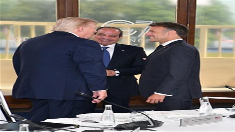 الرئيس السيسي يؤكد في قمة السبع استعداد مصر للتعاون من أجل حلول مستدامة لأزمات المنطقة