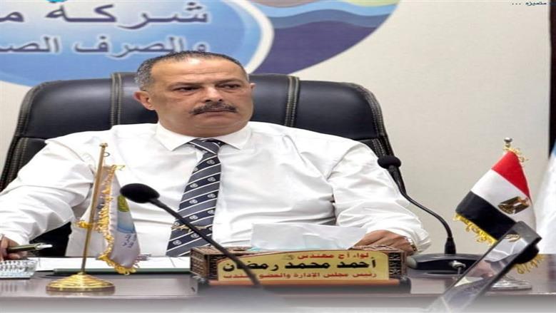 رئيس مياه الشرب والصرف الصحى بمحافظات القناة