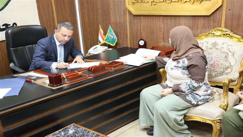 محافظ المنوفية يوجه بفحص شكاوى وطلبات المواطنين واتخاذ الإجراءات اللازمة