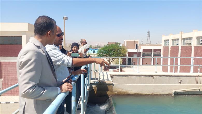 زيارة مجمع إعلام قنا 