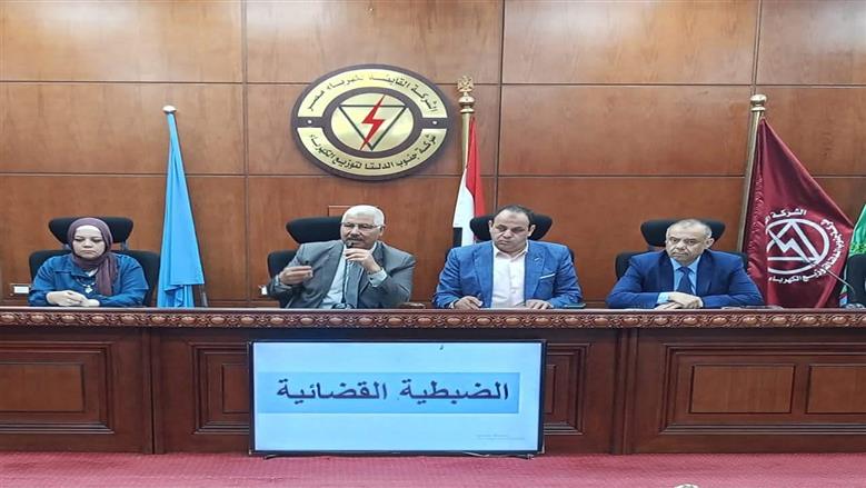 جنوب الدلتا للكهرباء تدرب مأموري الضبط القضائي على تعزيز المهنية وحماية المال العام