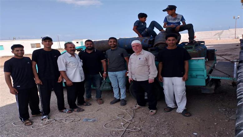 محطة الغاز بالشيخ زويد
