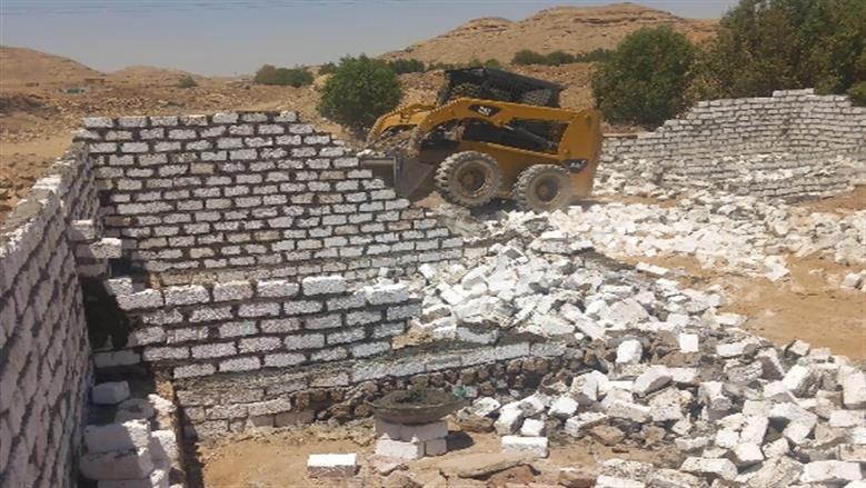 إزالة 2431 تعدٍ بأسوان ضمن المرحلة الثانية من الموجة الـ29 لاسترداد أراضي الدولة