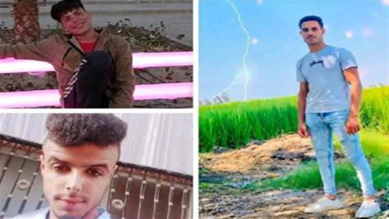 في جنازة مهيبة.. تشييع جثامين 3 شباب غرقوا أثناء محاولة إنقاذ أحدهم بفاقوس