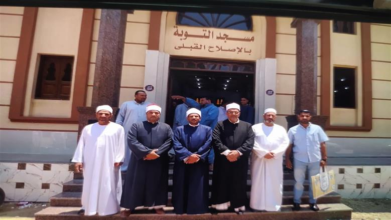 «أوقاف كفر الشيخ» تفتتح مسجد التوبة في فوه وتطلق قافلة لنشر الفكر الوسطي ببلطيم