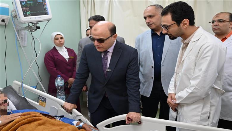 محافظ الغربية يشدد على تطوير المنظومة الصحية وتسهيل توصيل الأدوية للمرضى