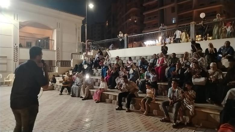 «شارع الفن» يواصل إبداعه على ممشى كورنيش بني سويف بعروض إنشادية وورش فنية للجمهور