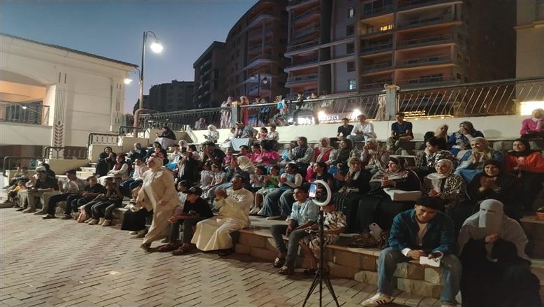 «شارع الفن» يواصل إبداعه على ممشى كورنيش بني سويف بعروض إنشادية وورش فنية للجمهور