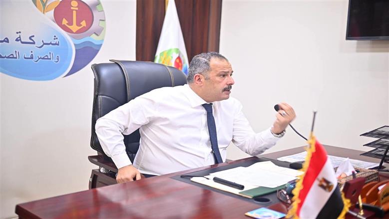 رئيس مياه الشرب والصرف الصحى بمحافظات القناة 