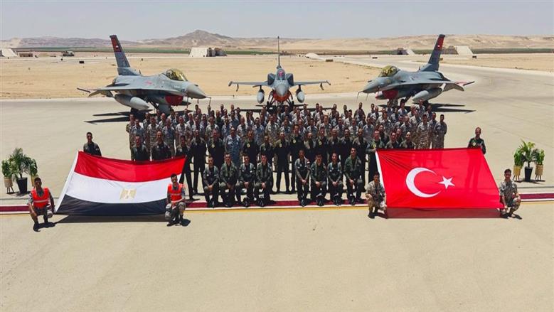 مصر وتركيا تختتمان التدريب الجوي المشترك
