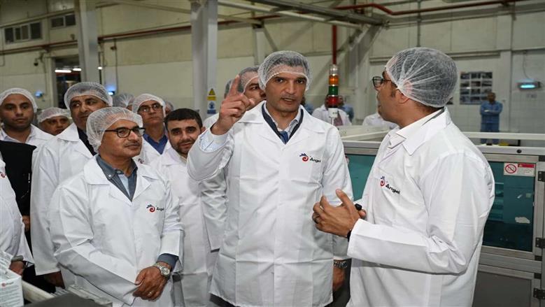 جانب من جولة وزير الصناعة بمنطقة بياض العرب الصناعية
