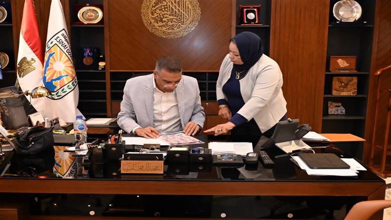 محافظ جنوب سيناء يعتمد نتيجة الشهادة الإعدادية بنسبة نجاح 81.76%.. قائمة الأوائل