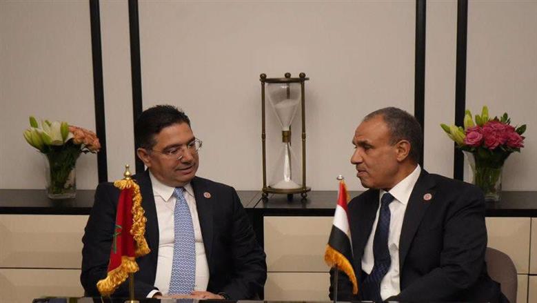 وزيرا خارجية مصر والمغرب يؤكدان مواصلة التنسيق والتشاور لدعم الأمن والاستقرار الإقليمي