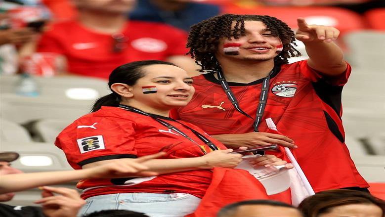 مدرجات مباراة مصر ونيوزيلندا بكأس العالم 2026