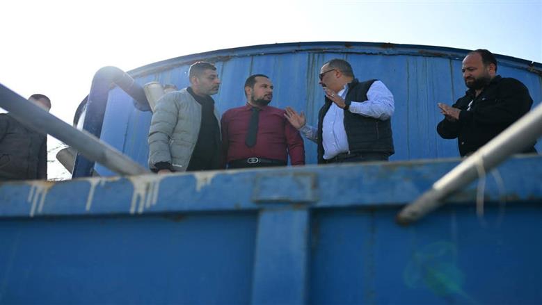 رئيس مياه الشرب والصرف الصحى بالقناة