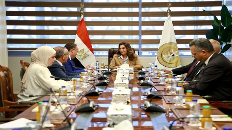 اجتماع وزيرة التنمية المحلية