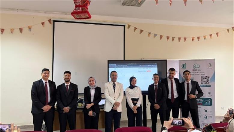 لحل مشكلات المغتربين.. تطبيق جديد من ابتكار طلاب جامعة الفيوم بدلا من منصة سكن الطلاب