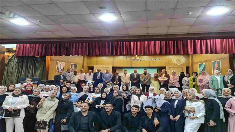 تحكيم مشروعات تخرج طلاب قسم الإعلام التربوي في نوعية بنها 