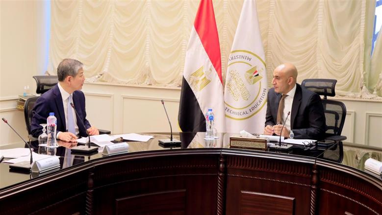 وزير التعليم يبحث مع الصين تطوير البنية التكنولوجية الداعمة للعملية التعليمية