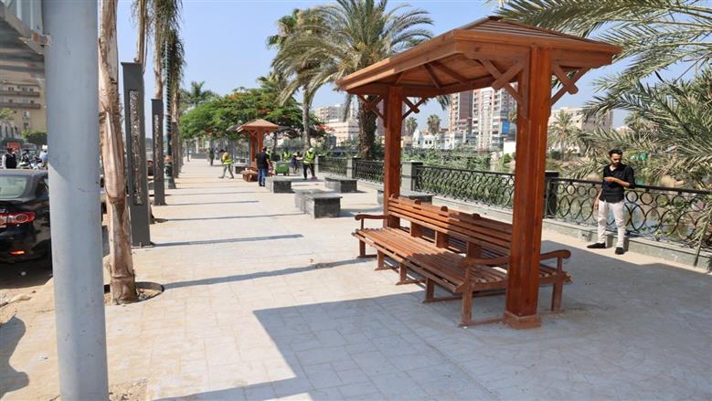 محافظ المنوفية يتابع تطوير وتجميل كورنيش شبين الكوم وإنشاءات دار المناسبات
