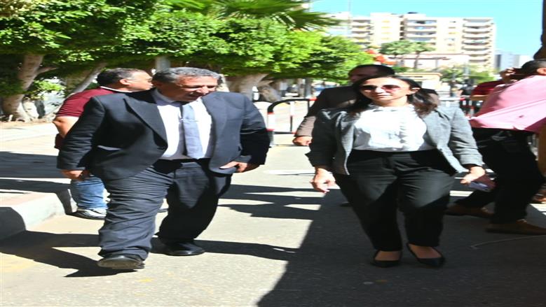 جولة محافظ البحيرة على امتحانات الثانوية العامة 