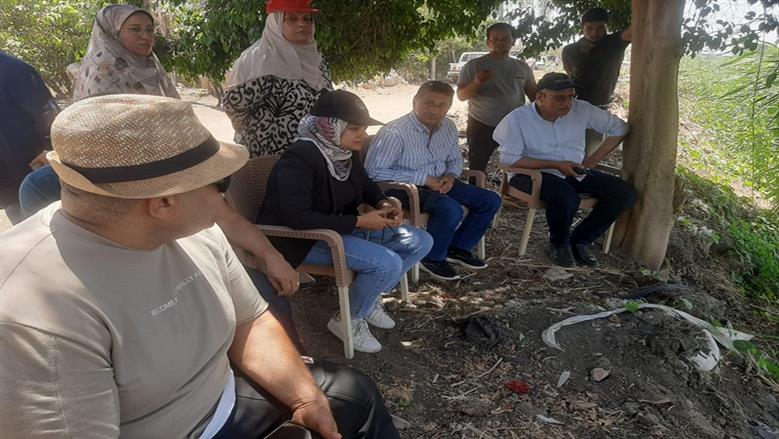 بعد تداول فيديو التمساح.. لجنة موسعة لتمشيط مصرف قرية الحصافة بالقليوبية