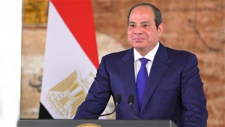 الرئيس السيسي يعزي خادم الحرمين الشريفين وولي عهده في ضحايا حادث طائرة أرامكو