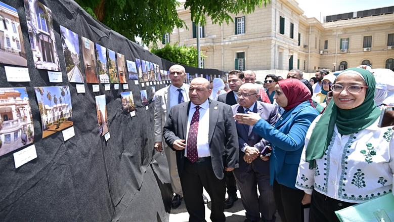 جامعة القاهرة تفتتح معرض التصوير الفوتوغرافي الوثائقي «هنا الجيزة»
