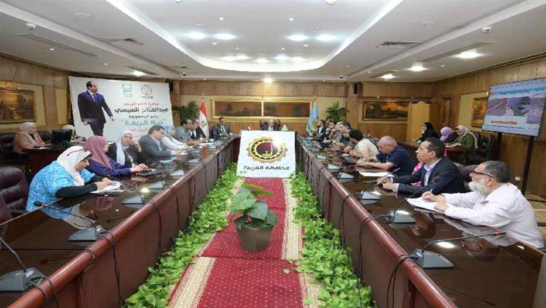 محافظ الغربية: تنفيذ 98% من مشروعات حياة كريمة