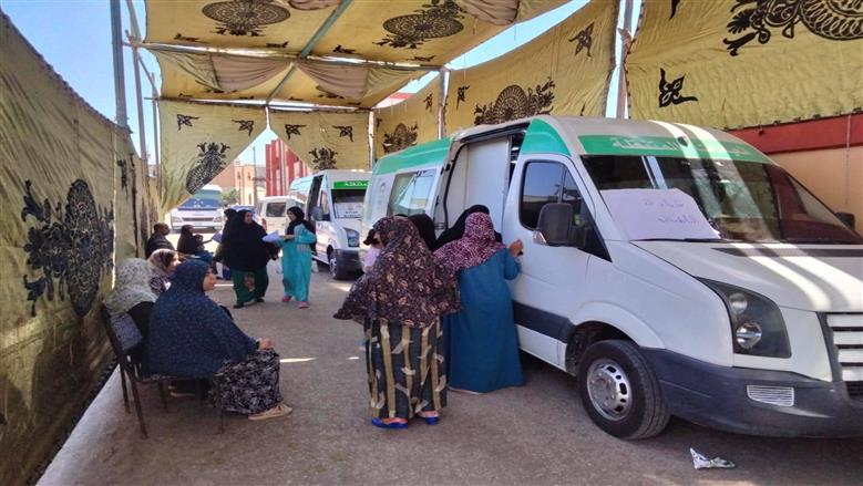 تقديم أكثر من 14 ألف خدمة طبية للمواطنين في كفر الشيخ خلال شهر 