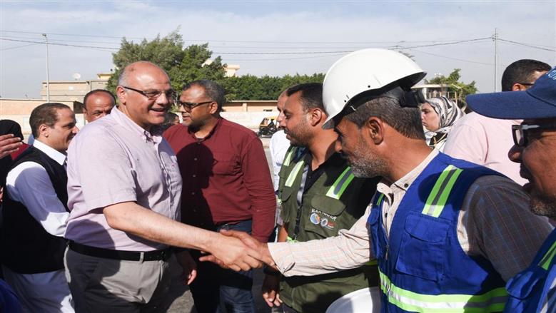 تخدم 35 ألف مواطن.. محافظ الإسكندرية يتفقد محطة رافع مياه حياة كريمة ببرج العرب