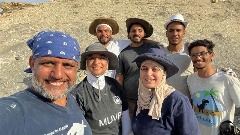 اكتشاف مركز الحفريات بالمنصورة 