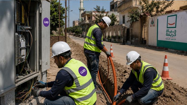 المصرية للاتصالات تواصل تمكين التحول الرقمي في قرى «حياة كريمة».. أكثر من 1250 قرية متصلة بشبكات الألياف الضوئية