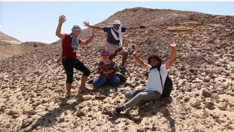 فريق مركز الحفريات بالمنصورة 