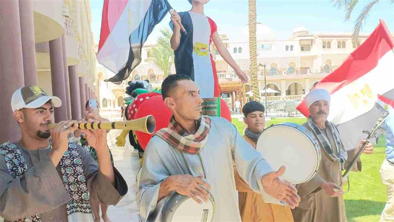 احتفال ذكري 30 يونيو بفنادق الغردقة 