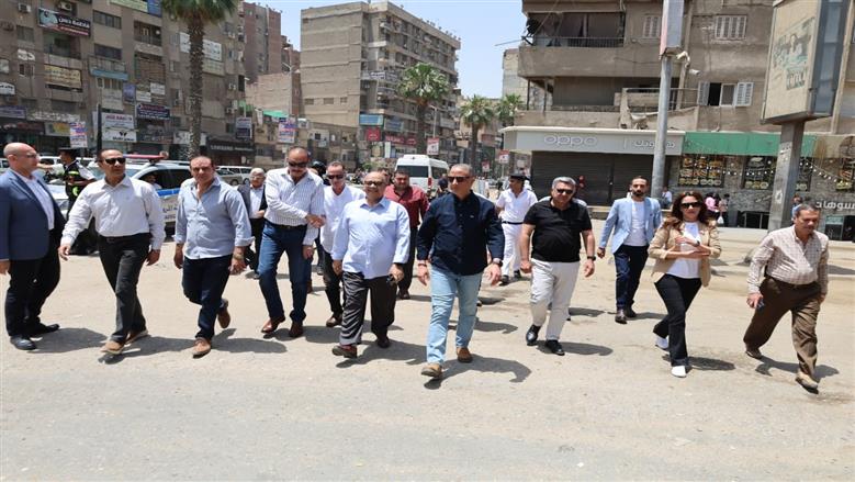 محافظ الجيزة: تنفيذ أعمال توسعة وتطوير لشارع كفر طهرمس