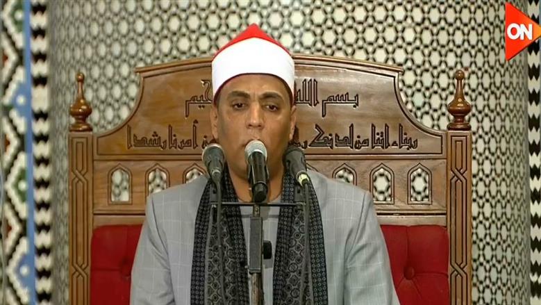 بث مباشر.. شعائر صلاة الجمعة من مسجد الحسين بمحافظة القاهرة