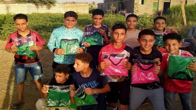 قافلة رياضية لعزبة العقّاد ببني سويف ضمن المشروع القومي لدعم القرى الأكثر احتياجًا