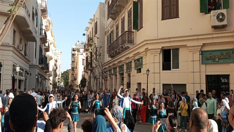 عروض شارع الفن في الإسكندرية 