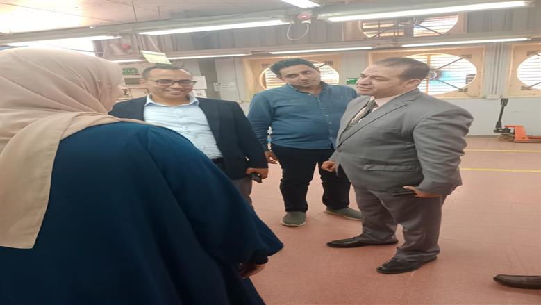 حملات تفتيشية على منشآت القطاع الخاص ببني سويف لمتابعة تطبيق قانون العمل