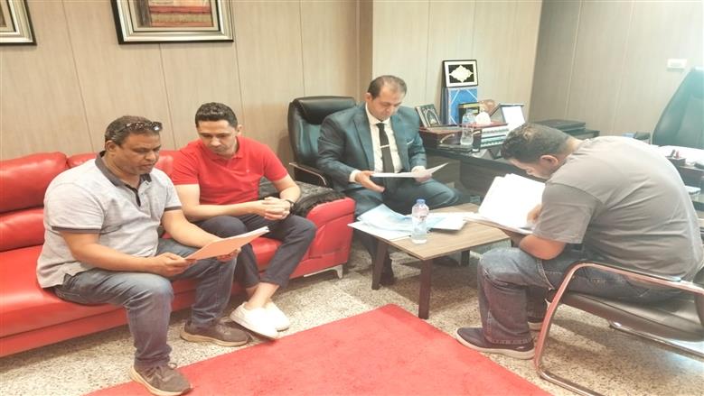 حملات تفتيشية على منشآت القطاع الخاص ببني سويف لمتابعة تطبيق قانون العمل
