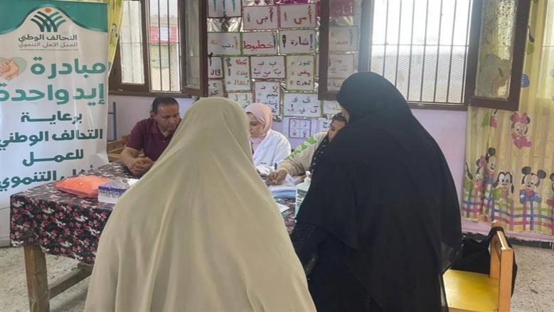 عضو التحالف الوطني تنظم قافلة طبية للكشف المبكر عن أمراض الكبد بمدينة الزرقا