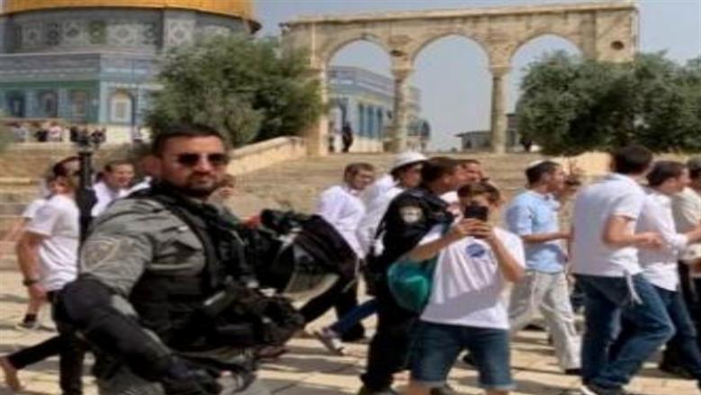 اقتحام باحات المسجد الأقصى المبارك