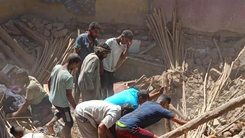 إصابة 5 أشخاص إثر انهيار منزل في الأقصر