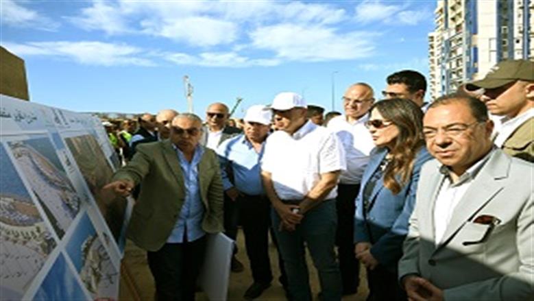رئيس الوزراء يتفقد أعمال تطوير منطقة بئر مسعود في ميامي بالإسكندرية